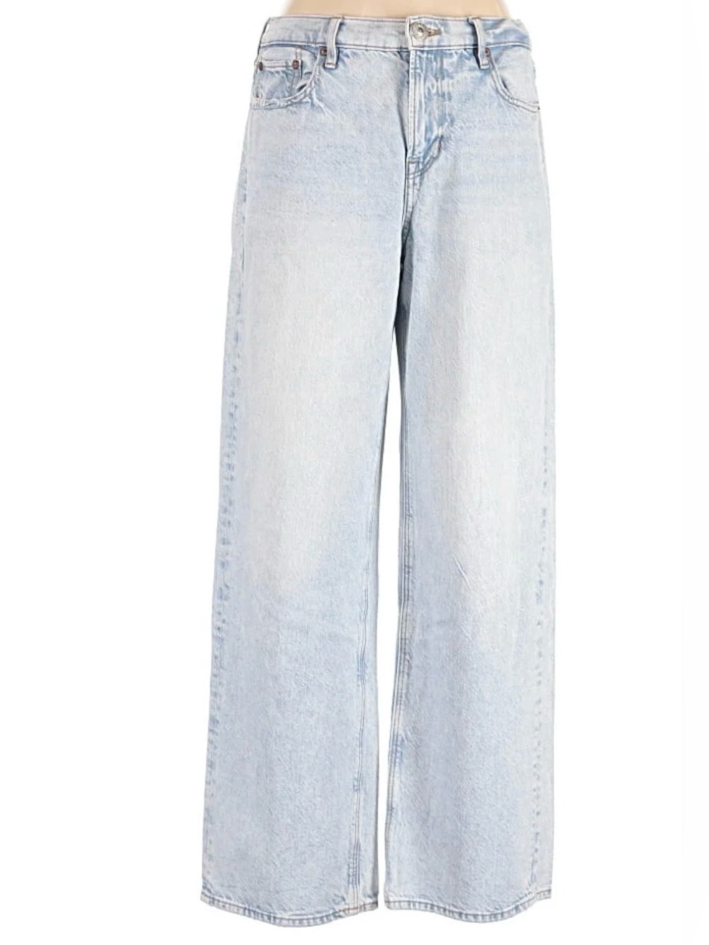 American Eagle Outfitters Wide Legged Jeans (Short) US 10